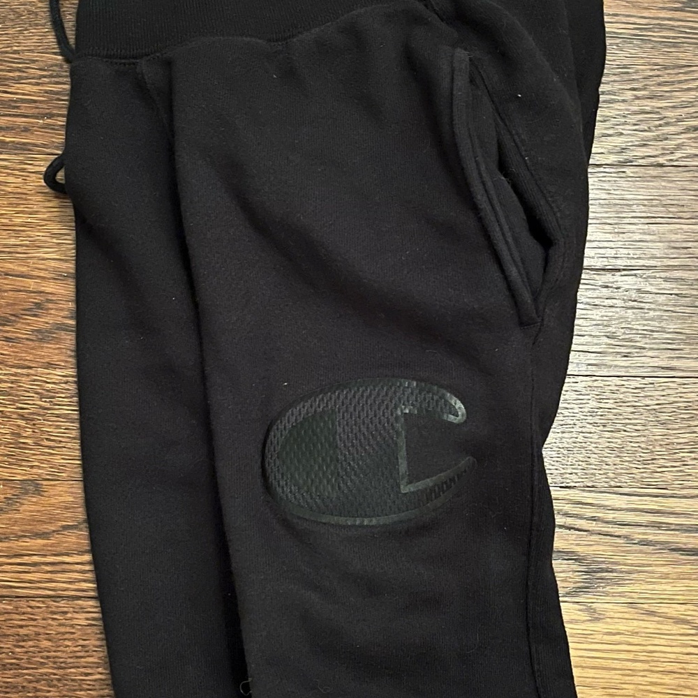 Champion Basic Black Sweatpants Joggers - image 4